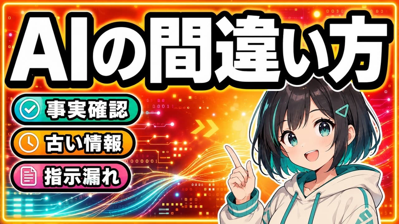 AIの間違い方