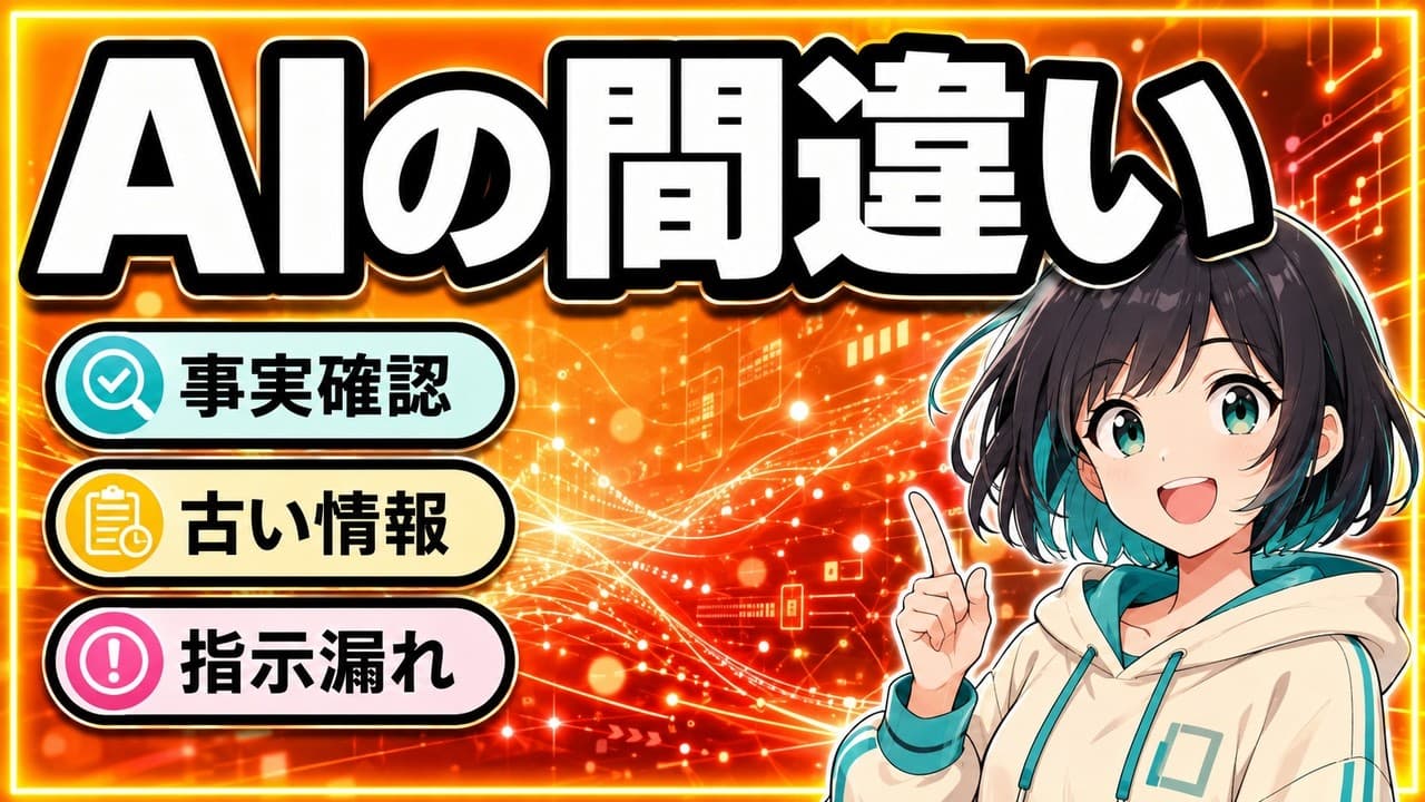 AIの間違い方