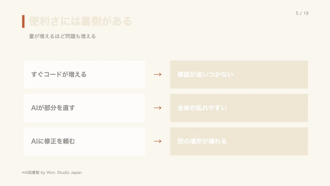 便利さの裏にある弱点
